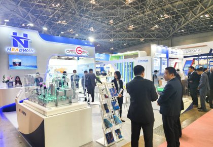 新2管理网登录入口亮相日本海事展 碳循环产品生态备受青睐